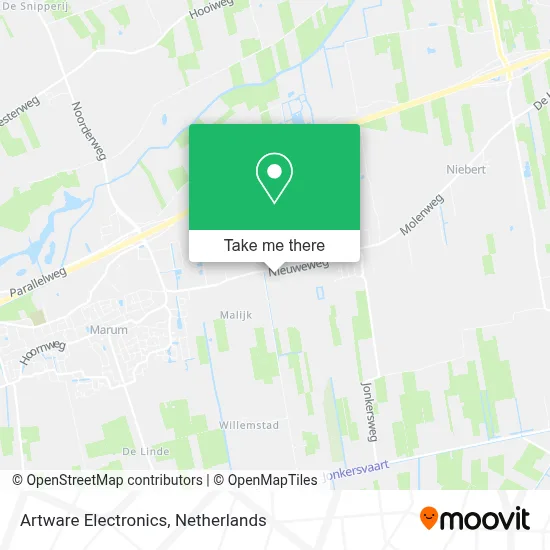 Artware Electronics map