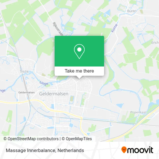 Massage Innerbalance map