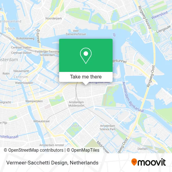 Vermeer-Sacchetti Design map