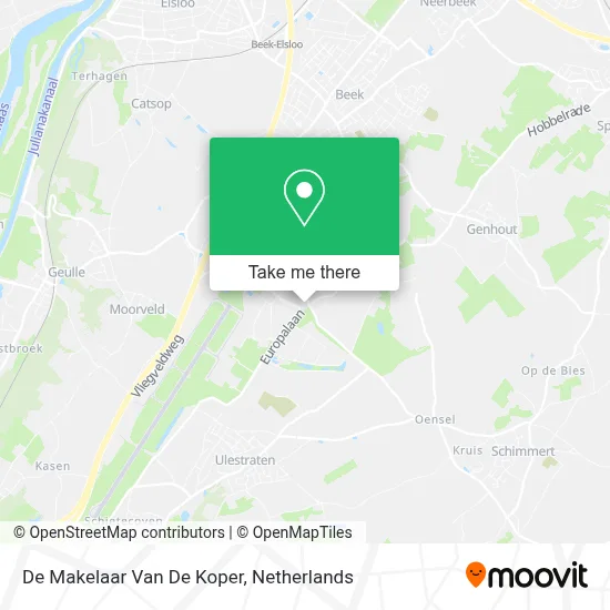 De Makelaar Van De Koper Karte
