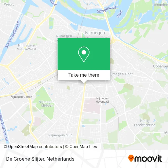 De Groene Slijter map