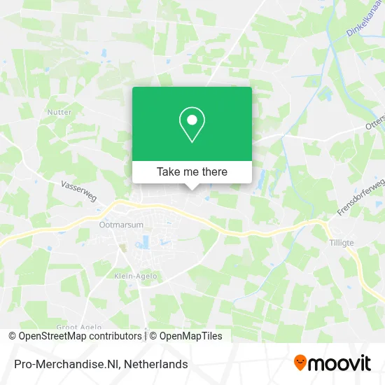 Pro-Merchandise.Nl map