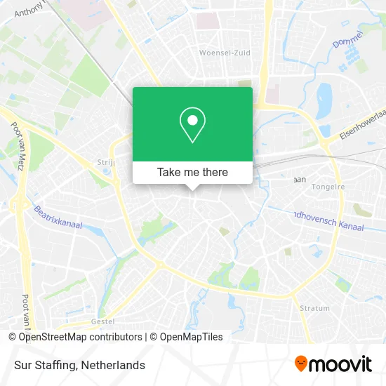Sur Staffing map