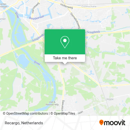 Recargo map