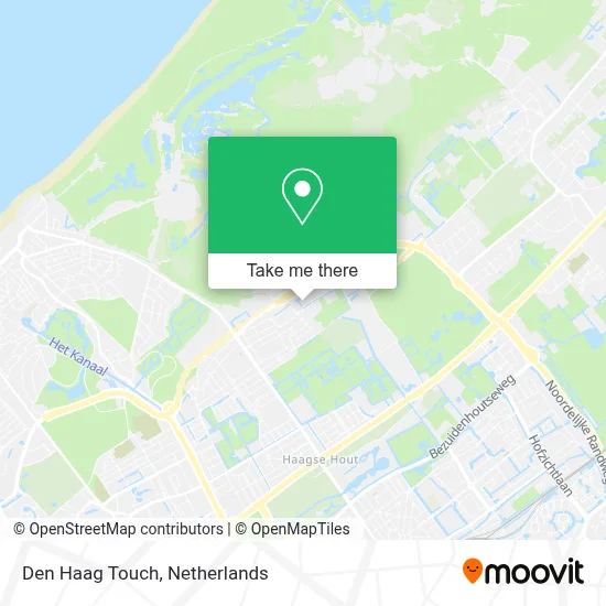 Den Haag Touch map