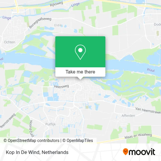 Kop In De Wind map
