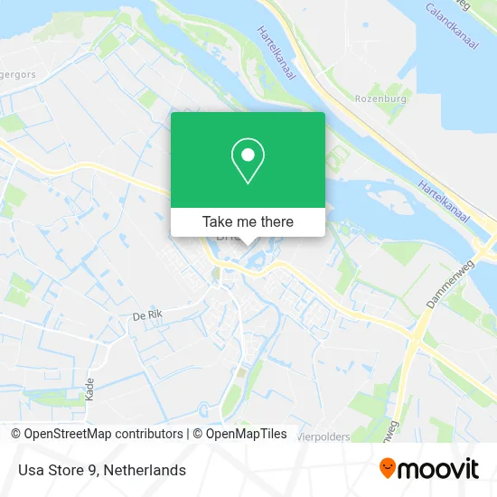 Usa Store 9 map