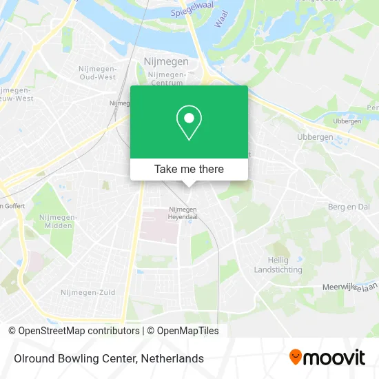 Olround Bowling Center map