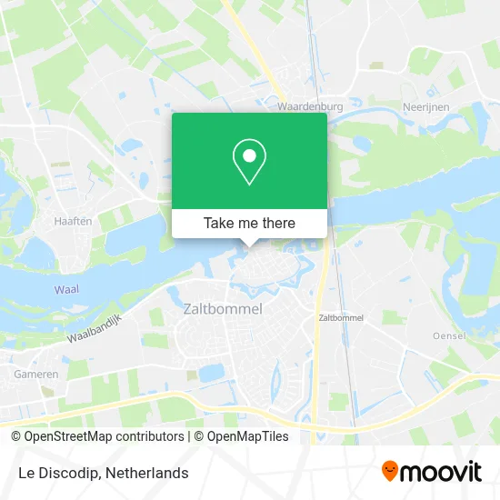 Le Discodip map