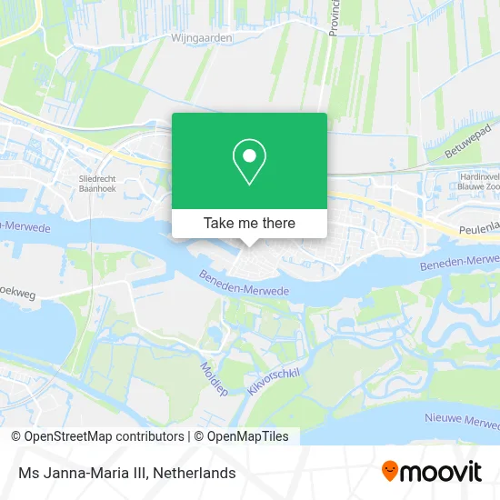 Ms Janna-Maria III map