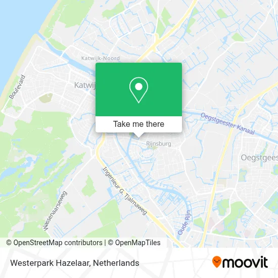 Westerpark Hazelaar map