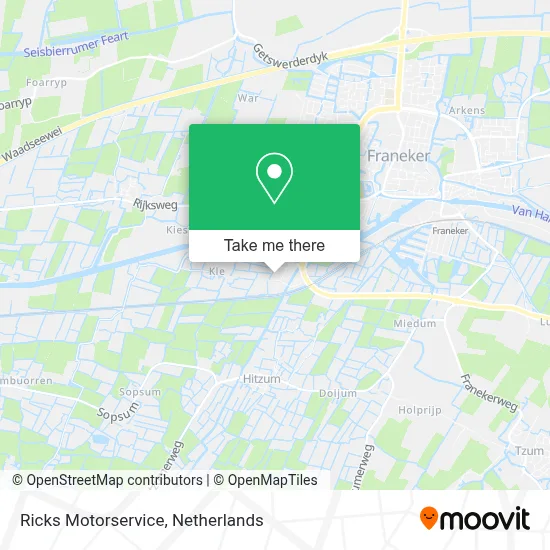 Ricks Motorservice Karte