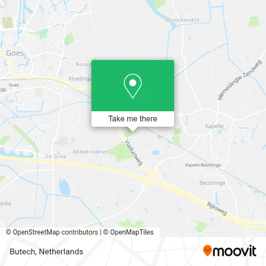Butech map