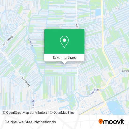 De Nieuwe Stee map