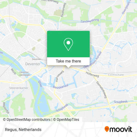 Regus map