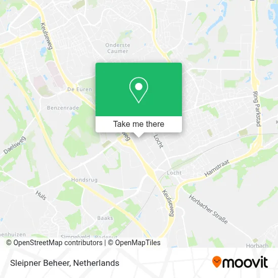 Sleipner Beheer map