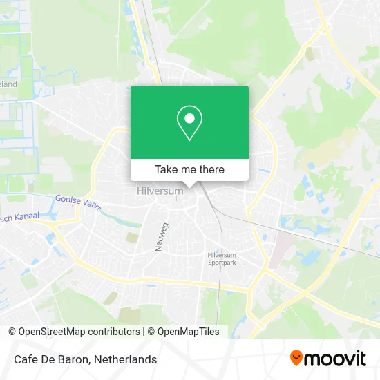 Cafe De Baron map