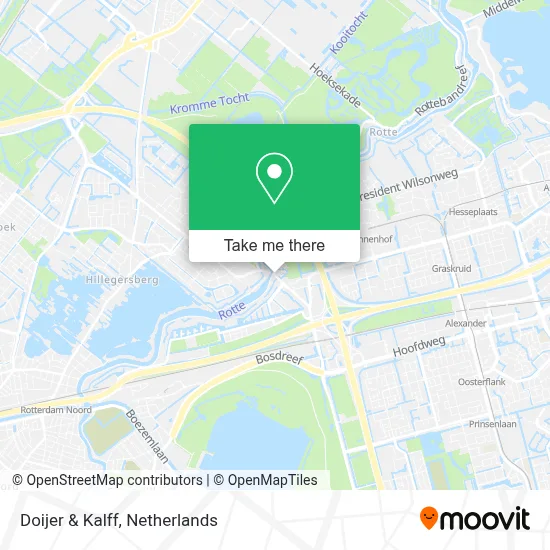 Doijer & Kalff map