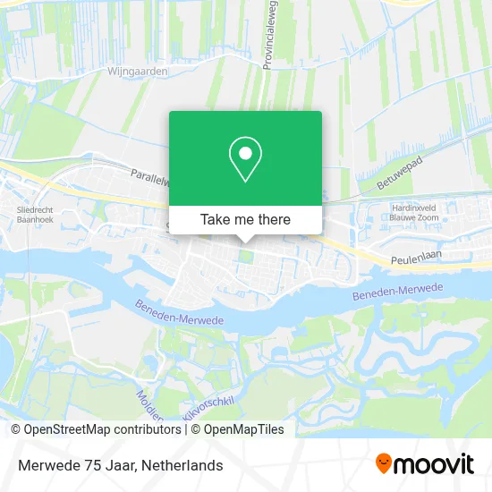 Merwede 75 Jaar map