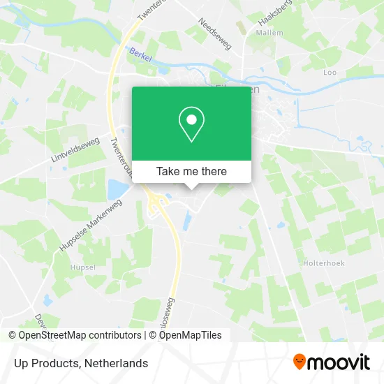 Up Products map
