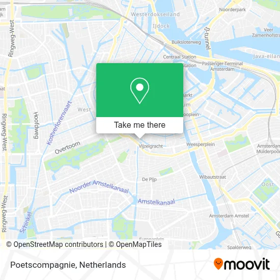 Poetscompagnie map