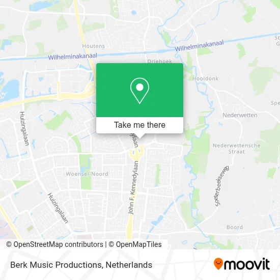 Berk Music Productions map