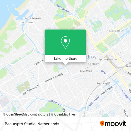 Beautypro Studio map