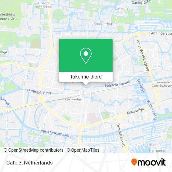 Poort 3 map