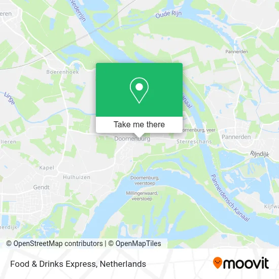 Food & Drinks Express map