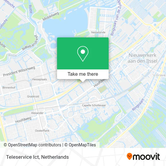 Teleservice Ict map