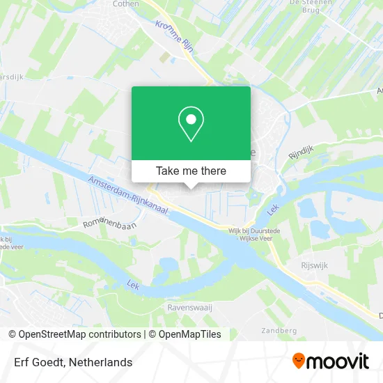 Erf Goedt map