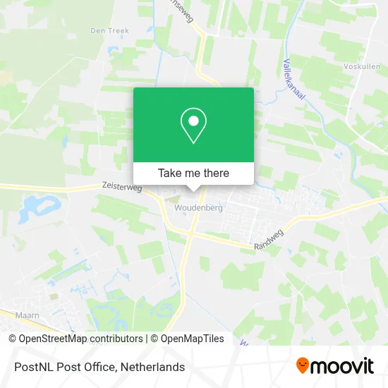 Postnl Postkantoor map