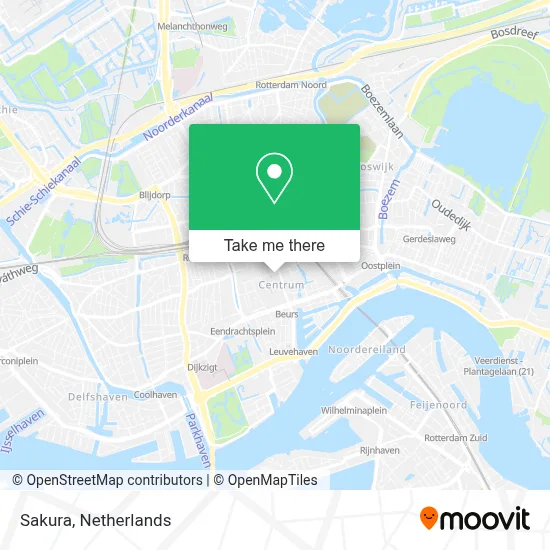 Sakura map