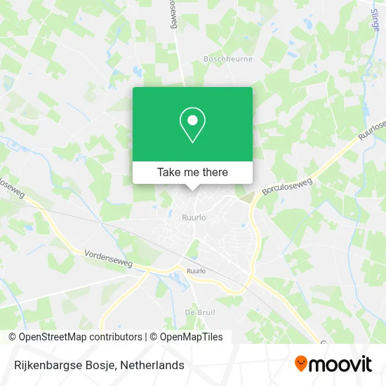 Rijkenbargse Bosje map