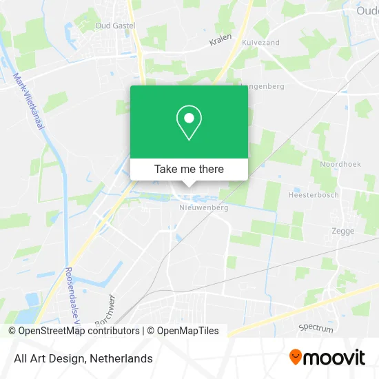 All Art Design map