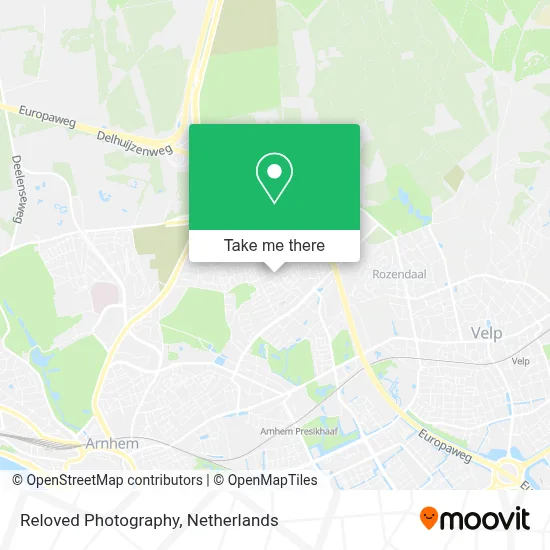 Reloved Photography map