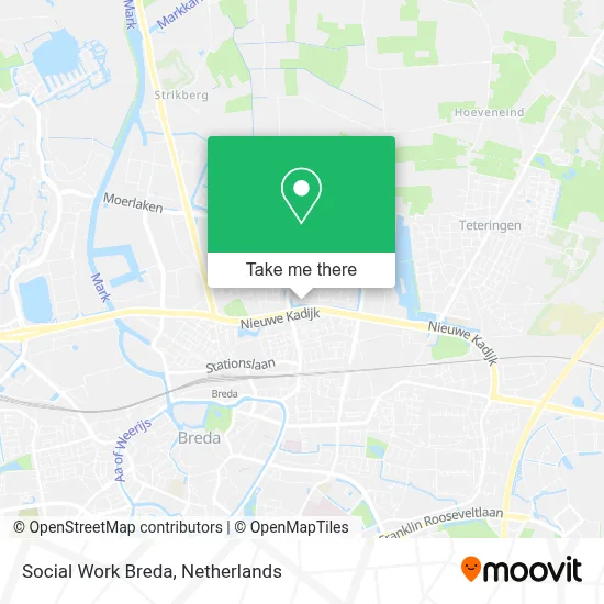 Social Work Breda map