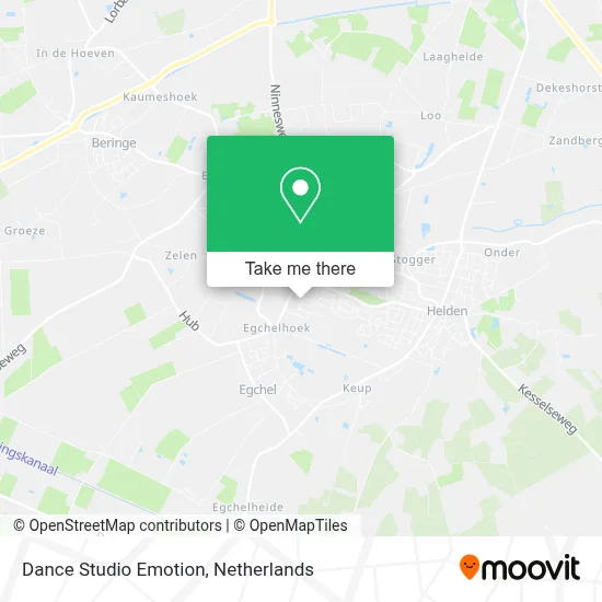 Dance Studio Emotion map