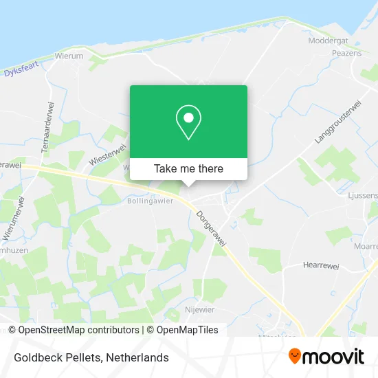 Goldbeck Pellets map