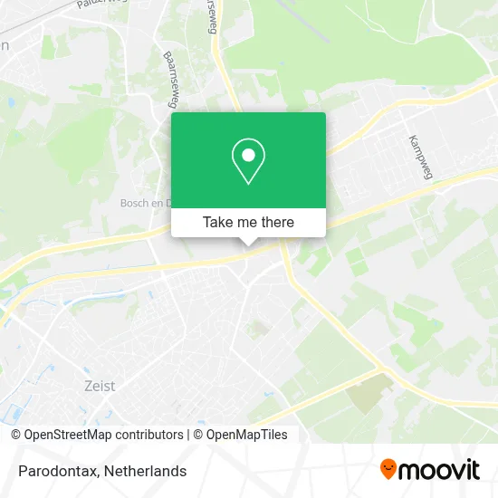 Parodontax map