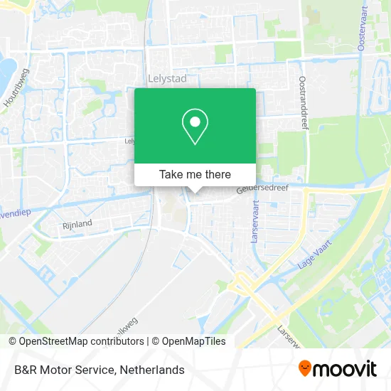 B&R Motor Service map