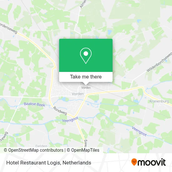 Hotel Restaurant Logis map