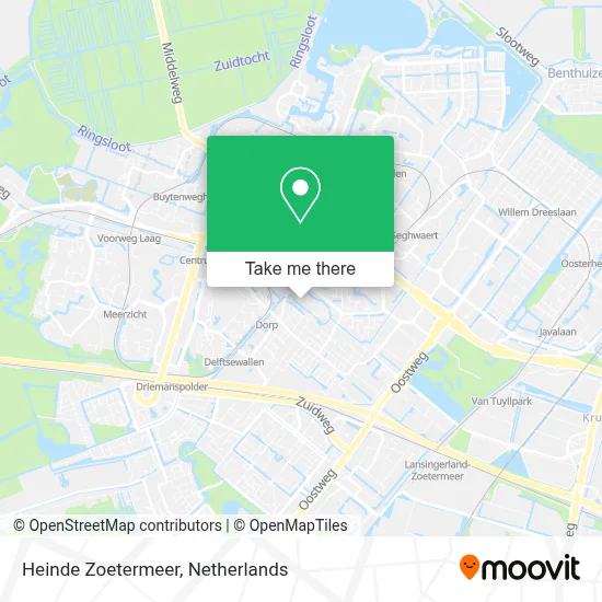 Heinde Zoetermeer map