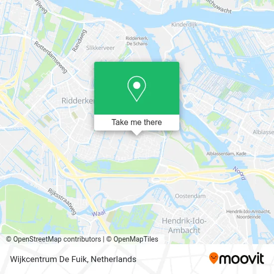 Wijkcentrum De Fuik map