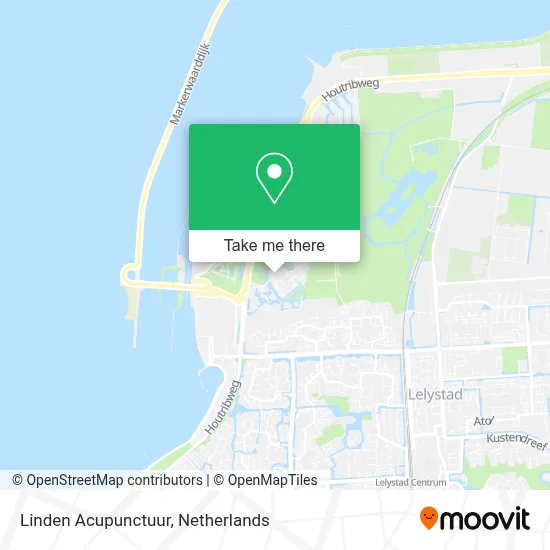 Linden Acupunctuur map