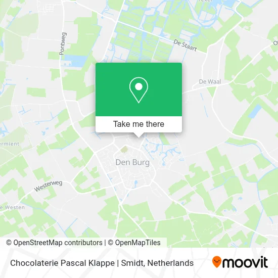 Chocolaterie Pascal Klappe | Smidt map
