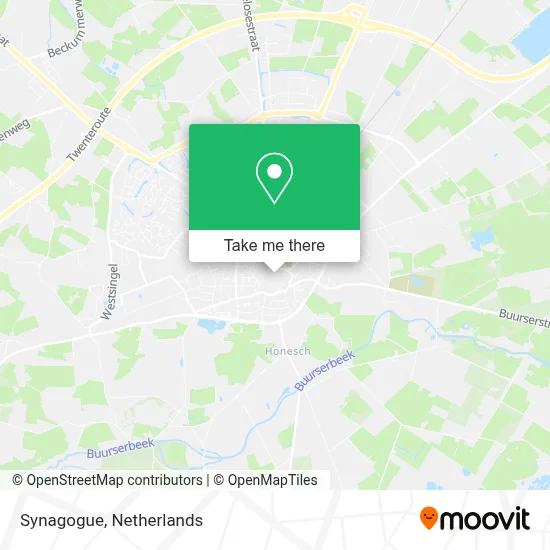 Synagoge map