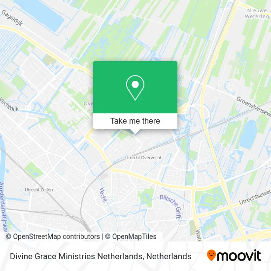 Divine Grace Ministries Netherlands map