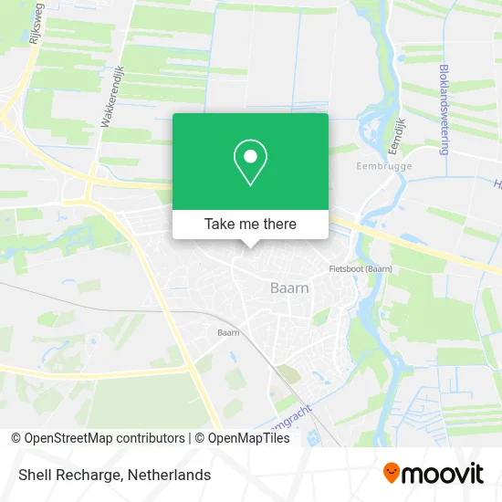 Shell Recharge map