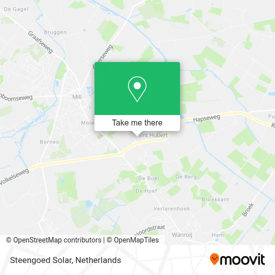 Steengoed Solar map